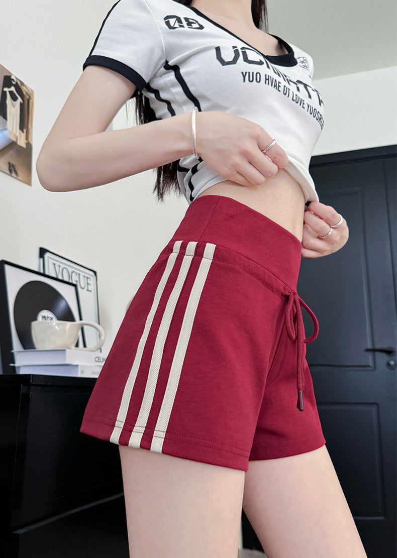 Women Striped Relaxed Fit Shorts