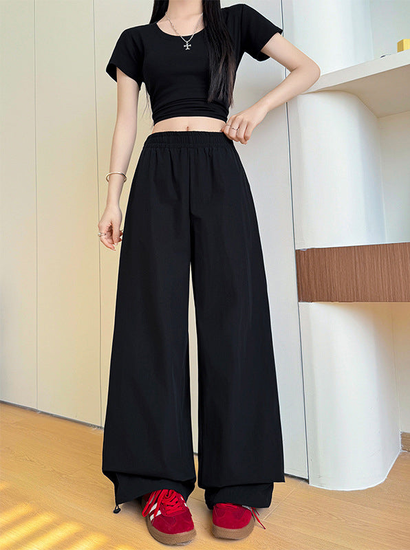 Women High-Rise Flared Trousers