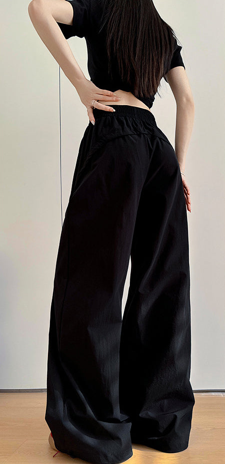 Women High-Rise Flared Trousers