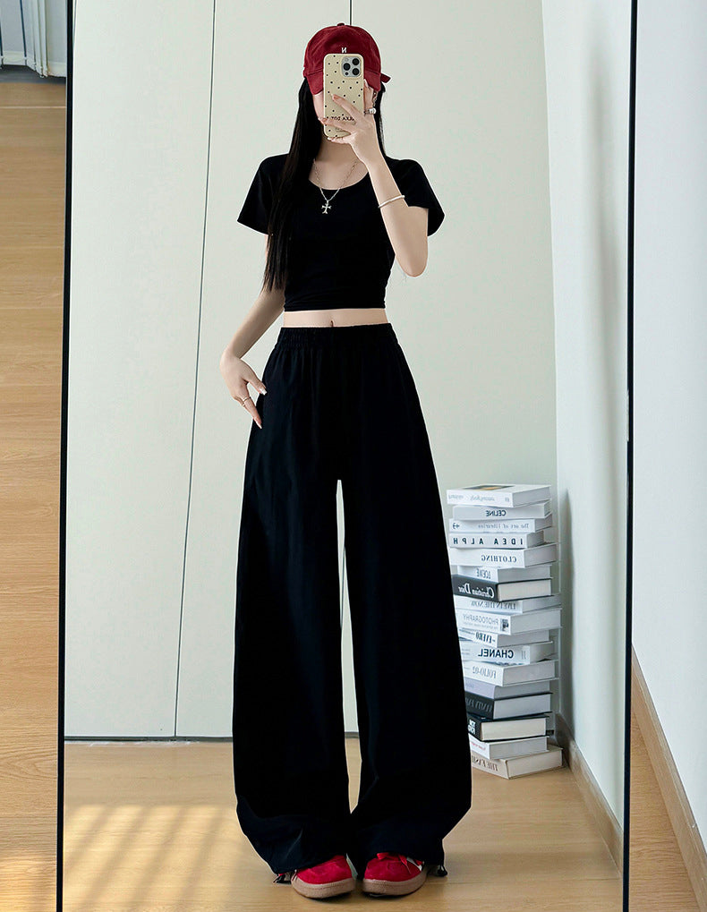 Women High-Rise Flared Trousers