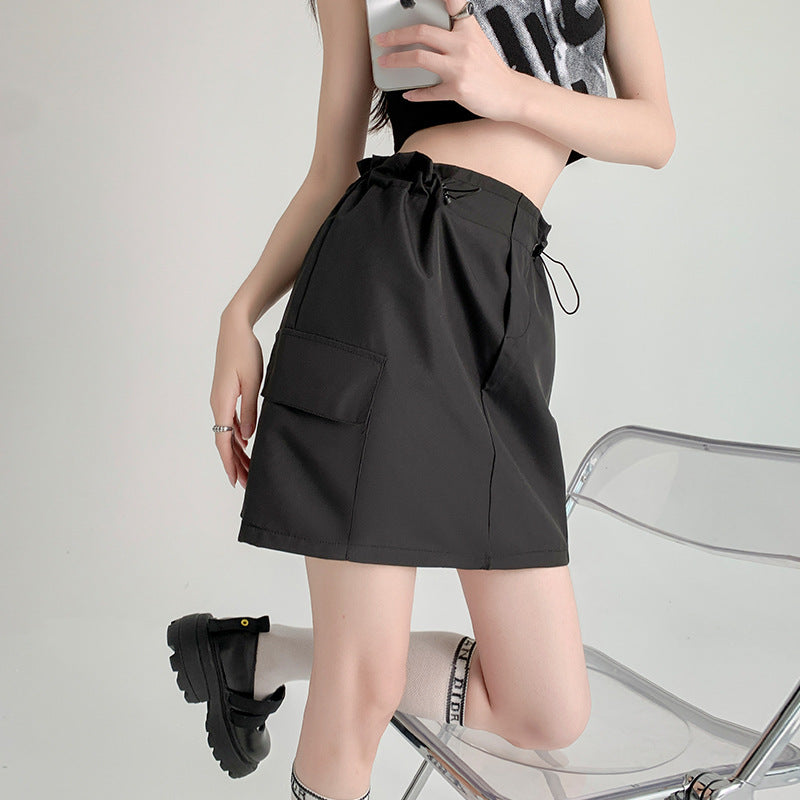 Straight Mini Skirt