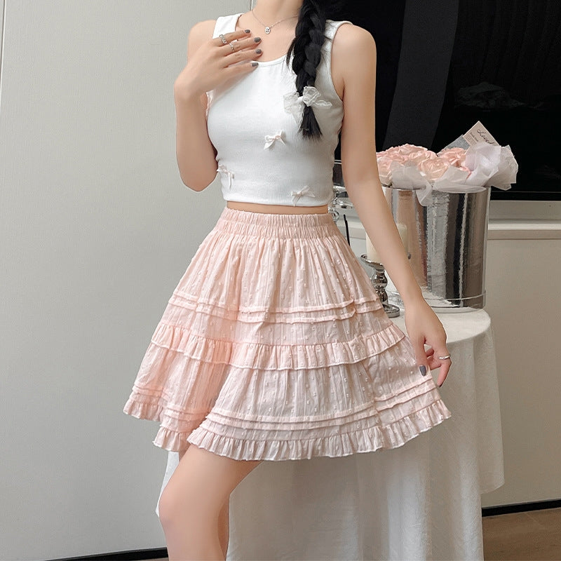 A-Line Flared Maxi Skirt
