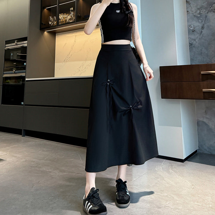 Flared Maxi Skirt