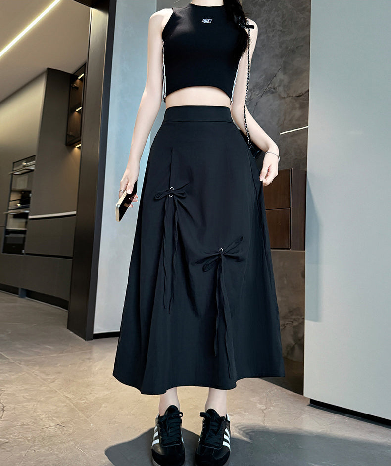 Flared Maxi Skirt