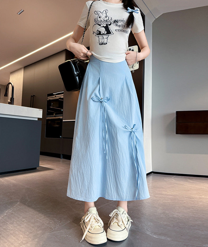 Flared Maxi Skirt
