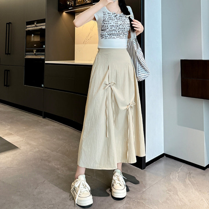 Flared Maxi Skirt