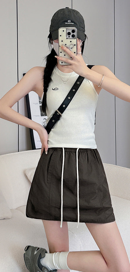 Straight Above Knee Skirt
