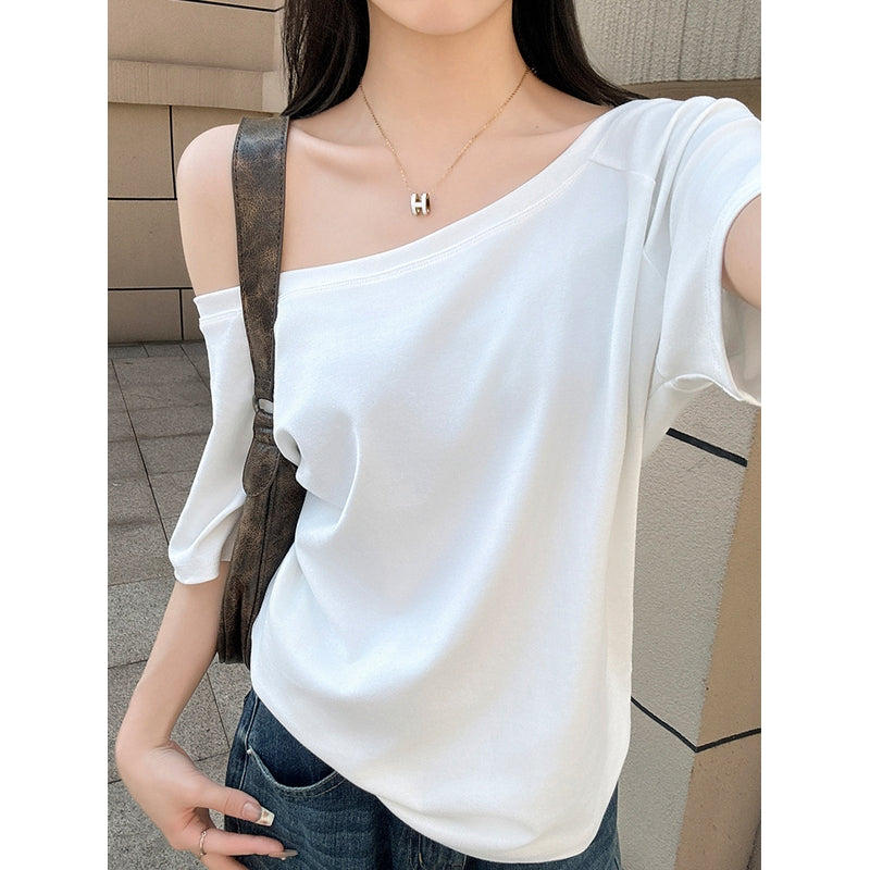 Women Solid Woven Casual Top