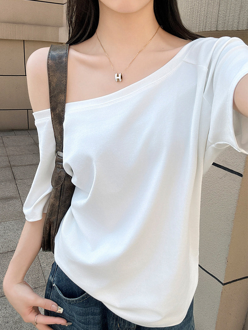 Women Solid Woven Casual Top