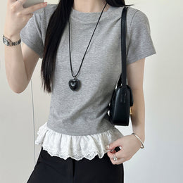 Women Round Neck Regular Top