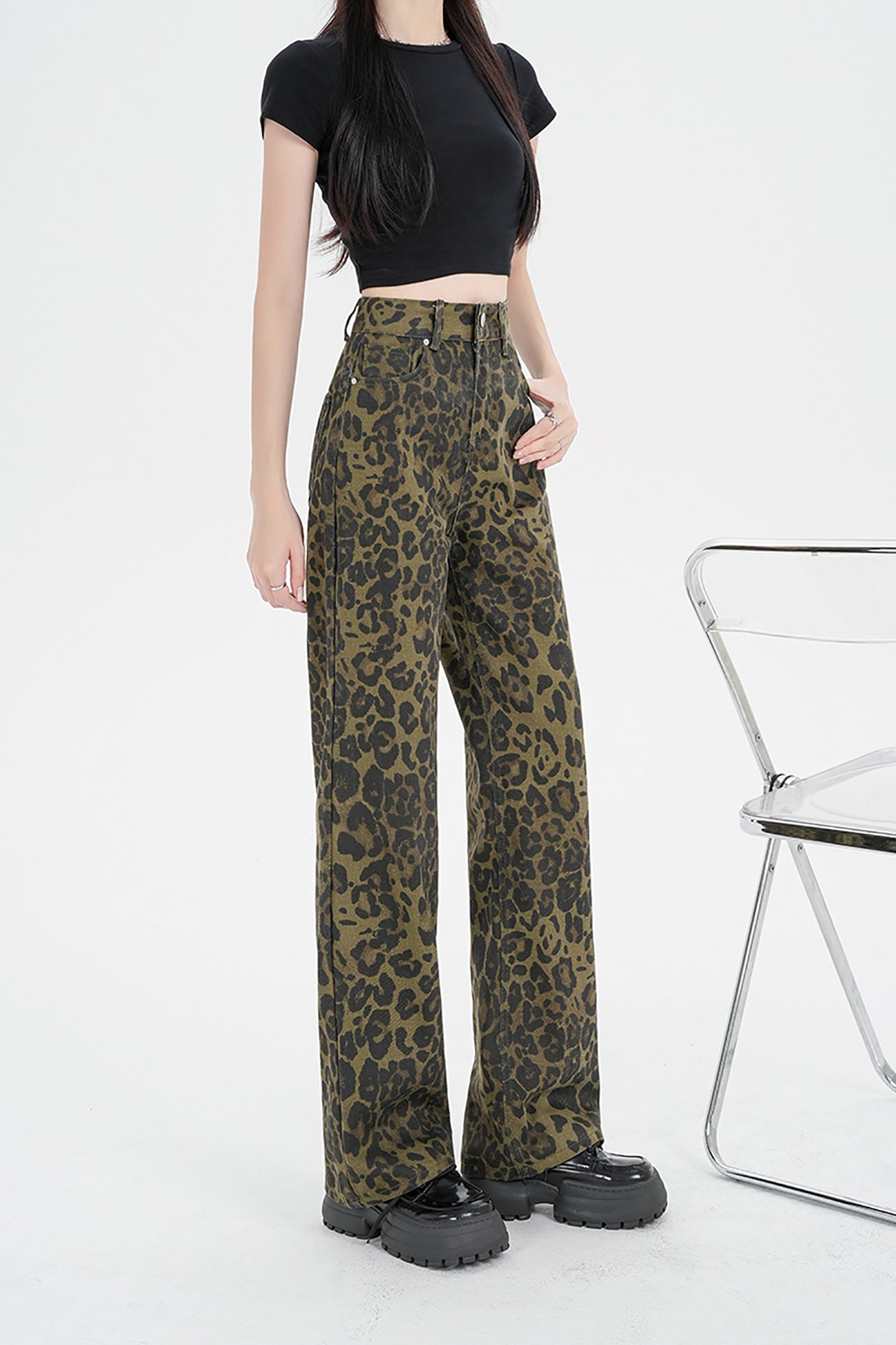 Women Printed High-Rise Printed Stretchable Jeans