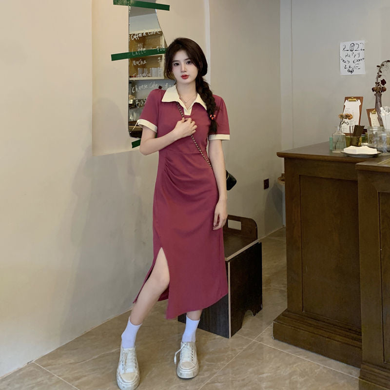 Women Sheath Midi Dress