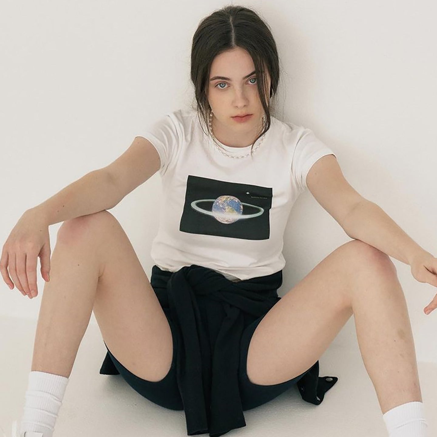 Graphic Printed Crop T-shirt