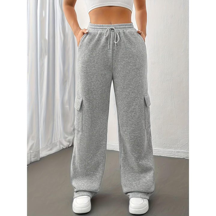 Women Straight Fit Easy Wash Cargos
