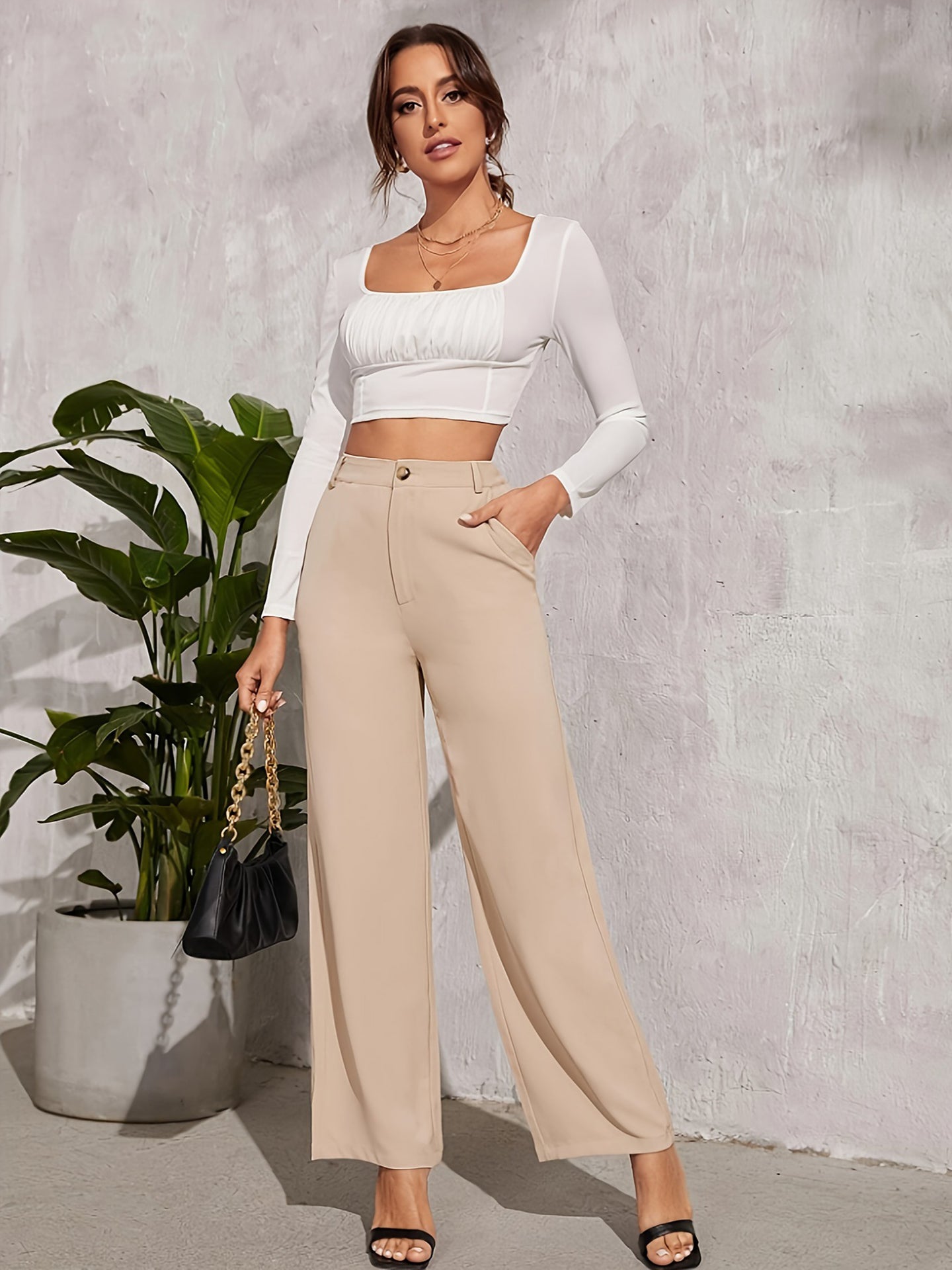 Women Easy Wash Trousers