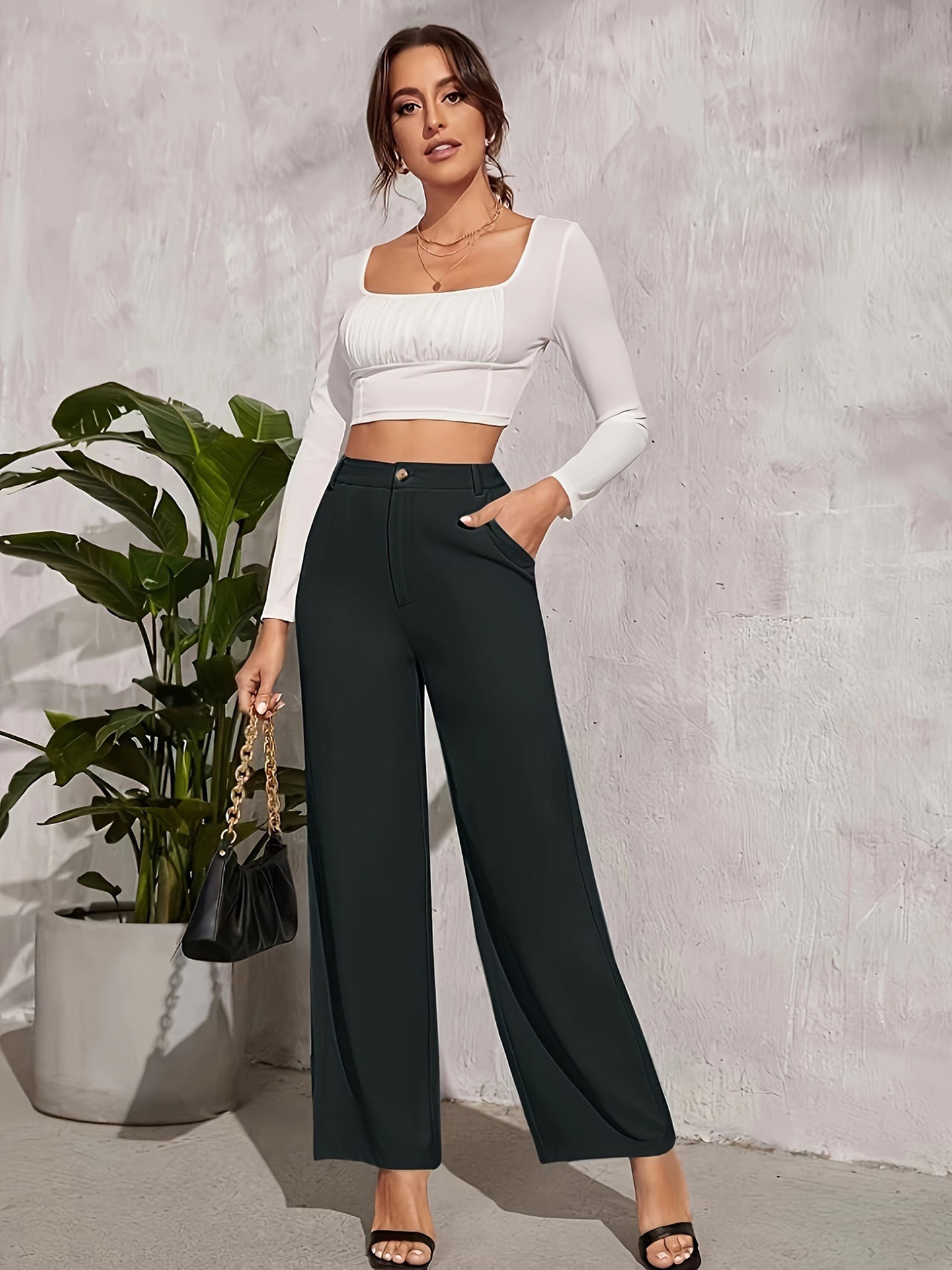 Women Easy Wash Trousers
