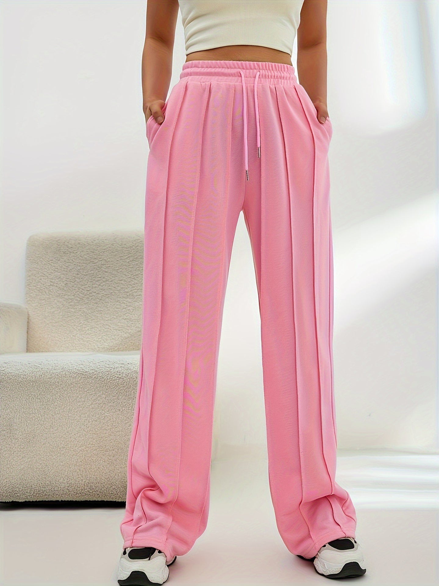 Women Easy Wash Regular Trousers