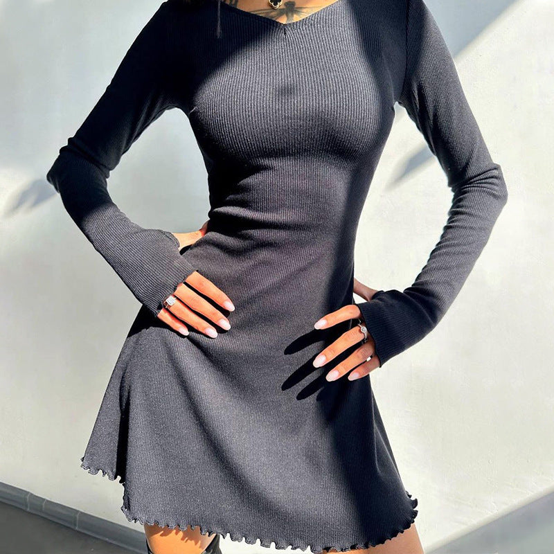 Georgette Sheath Mini Dress