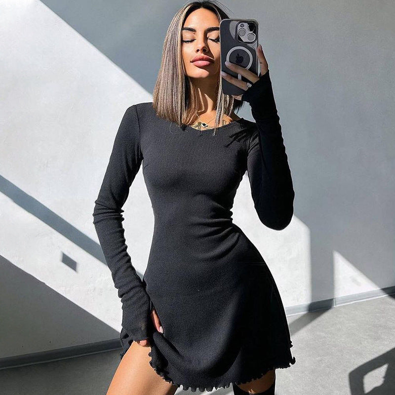 Georgette Sheath Mini Dress