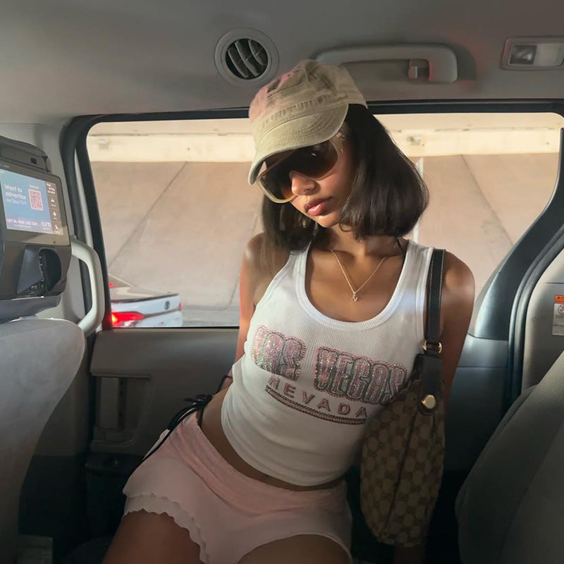 Women Typography Printed Applique Top