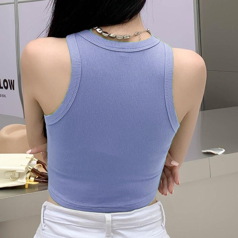 typography printed Tank Top