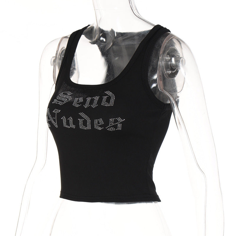 Print Georgette Tank Top