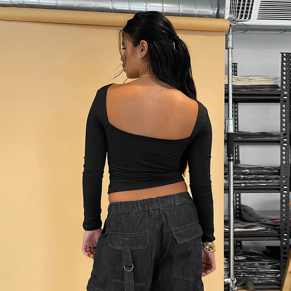 Women Fitted Crop Top