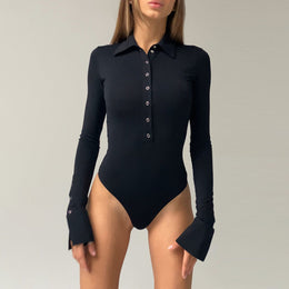 Shirt Collar Bodysuit