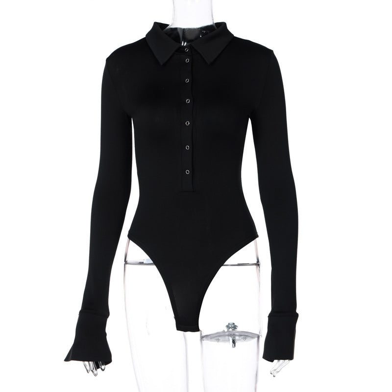 Shirt Collar Bodysuit