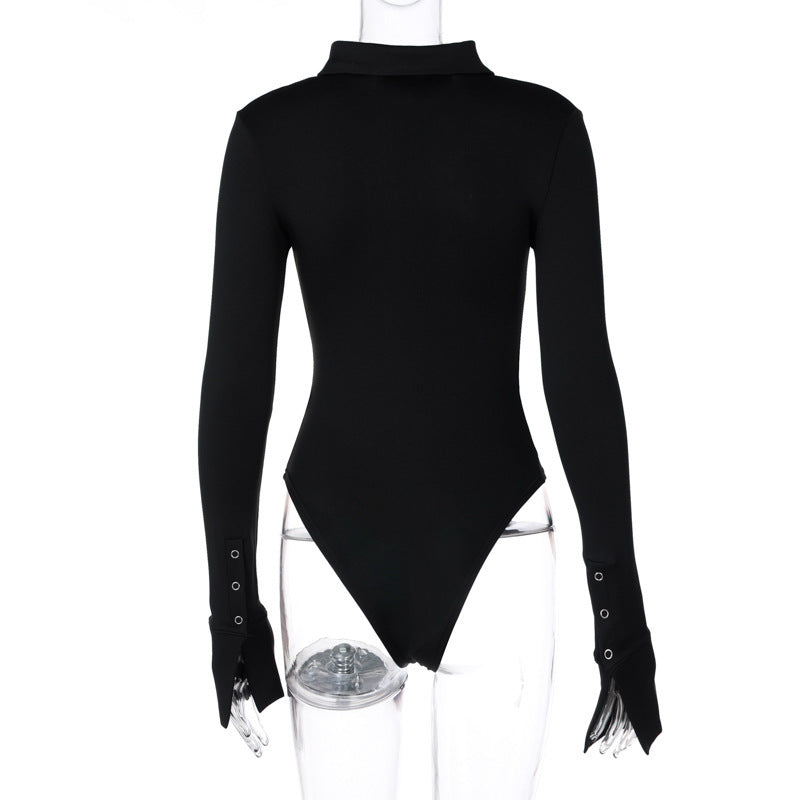 Shirt Collar Bodysuit