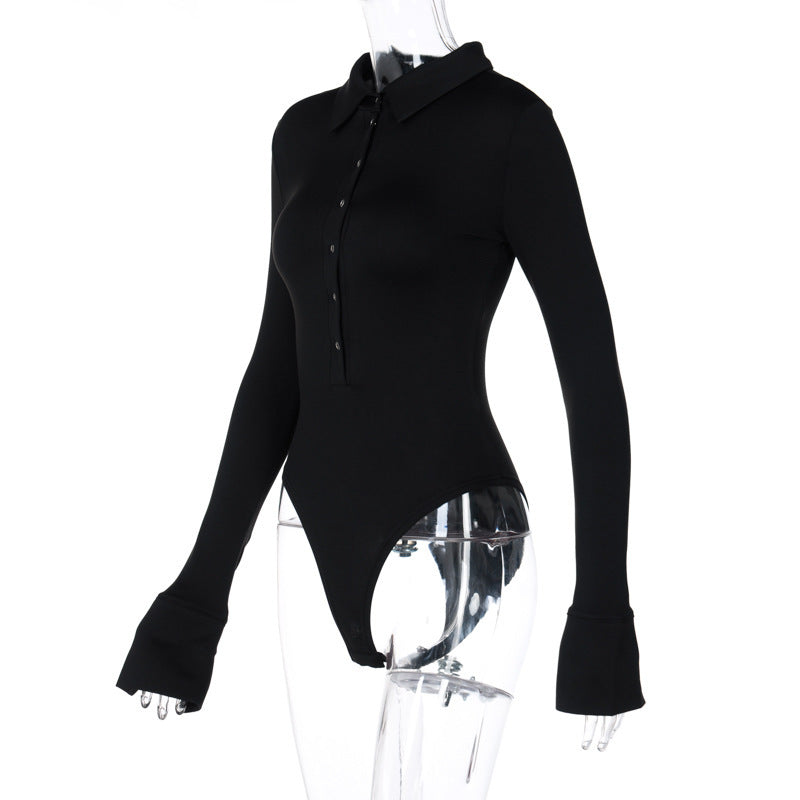 Shirt Collar Bodysuit