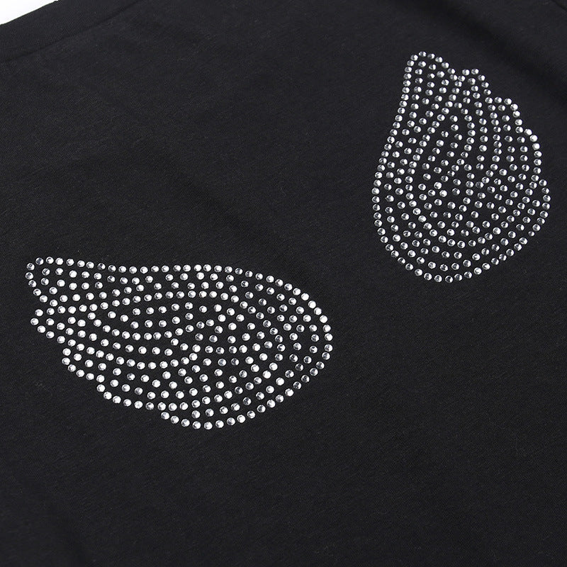 embellished Printed Top