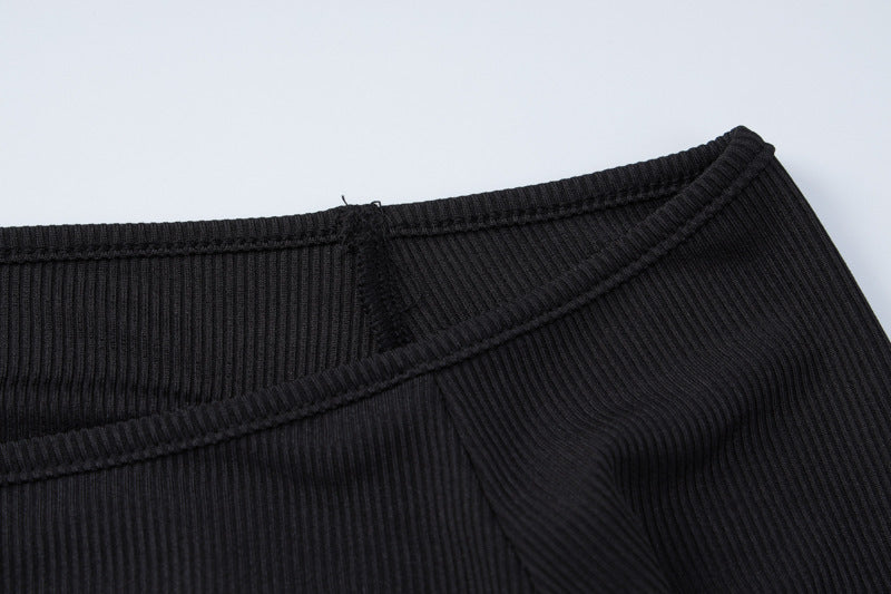 Off-Shoulder Bardot Crop Top