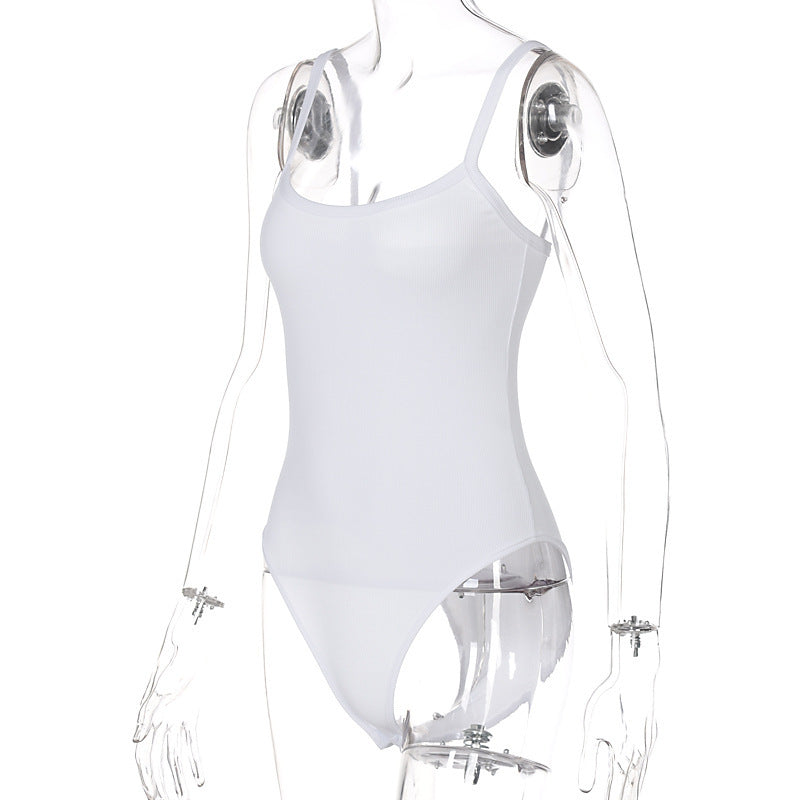 Scoop Neck Sleeveless Bodysuit