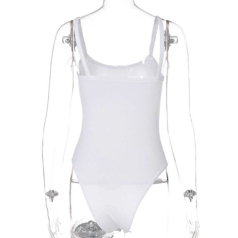 Scoop Neck Sleeveless Bodysuit