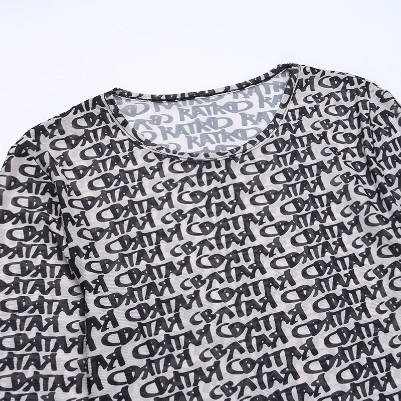 Print Georgette Top