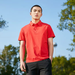 Polo Collar Short Sleeves T-Shirt