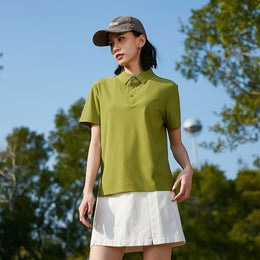 Men Polo Collar T-shirt