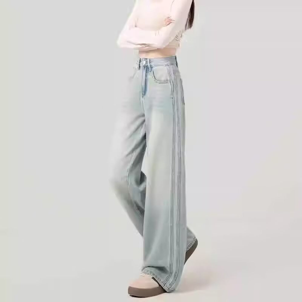 Women Straight Fit Light Fade Jeans
