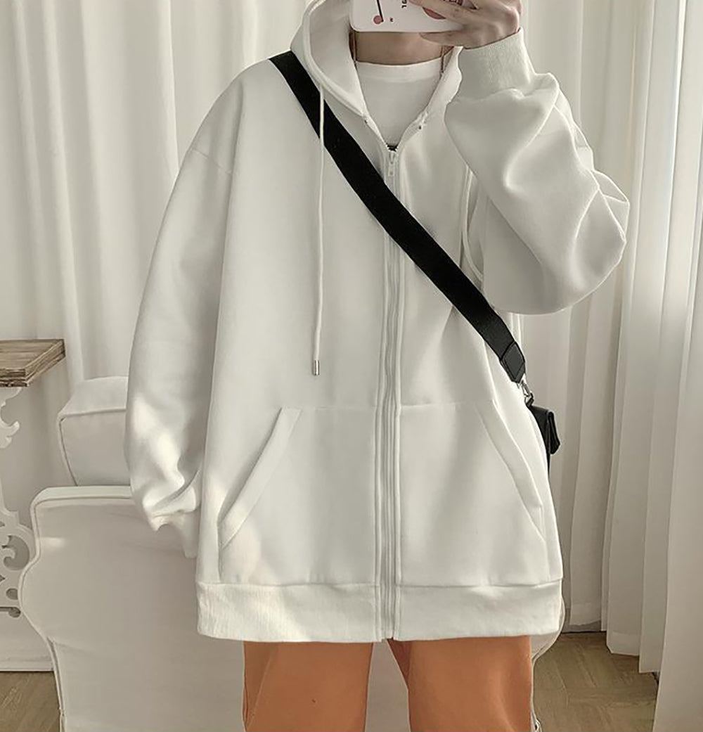 Men Lightweight Open Front Jacket