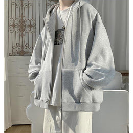 Men Lightweight Open Front Jacket