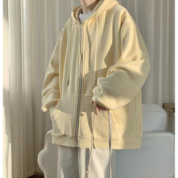 Men Lightweight Open Front Jacket