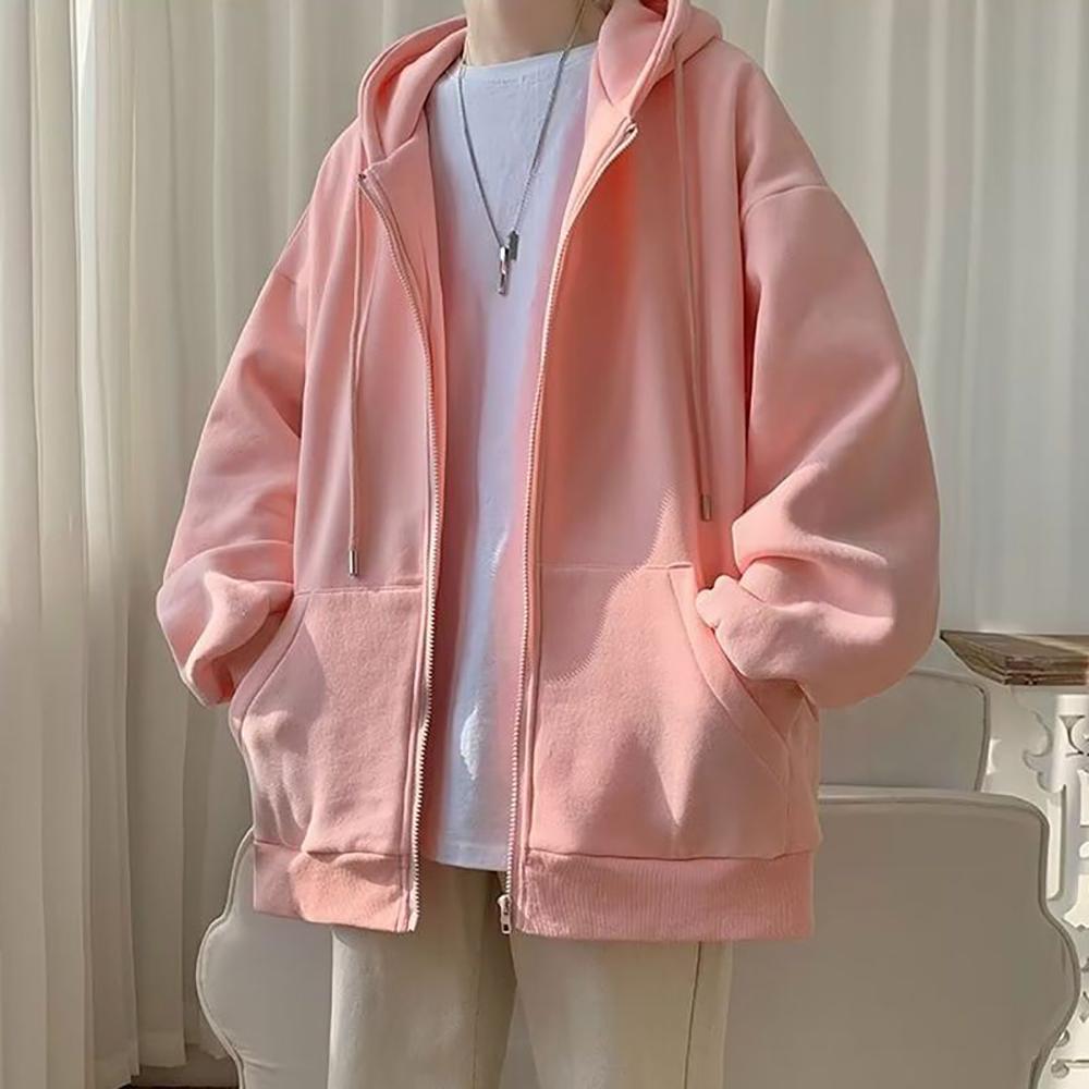 Men Lightweight Open Front Jacket