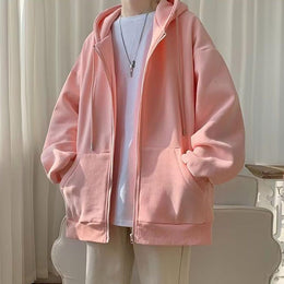 Men Lightweight Open Front Jacket