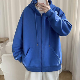 Men Lightweight Open Front Jacket