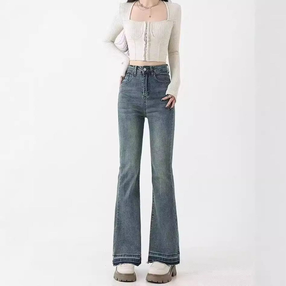 Women Straight Fit Light Fade Jeans