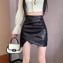 Women Layered Pencil Mini Skirt