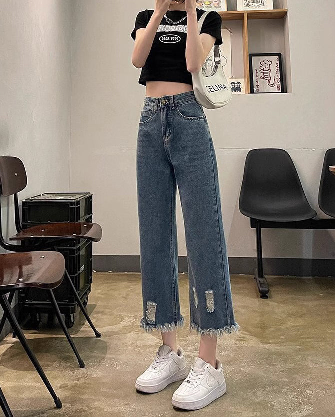 Mid-Rise Slim Fit Jeans