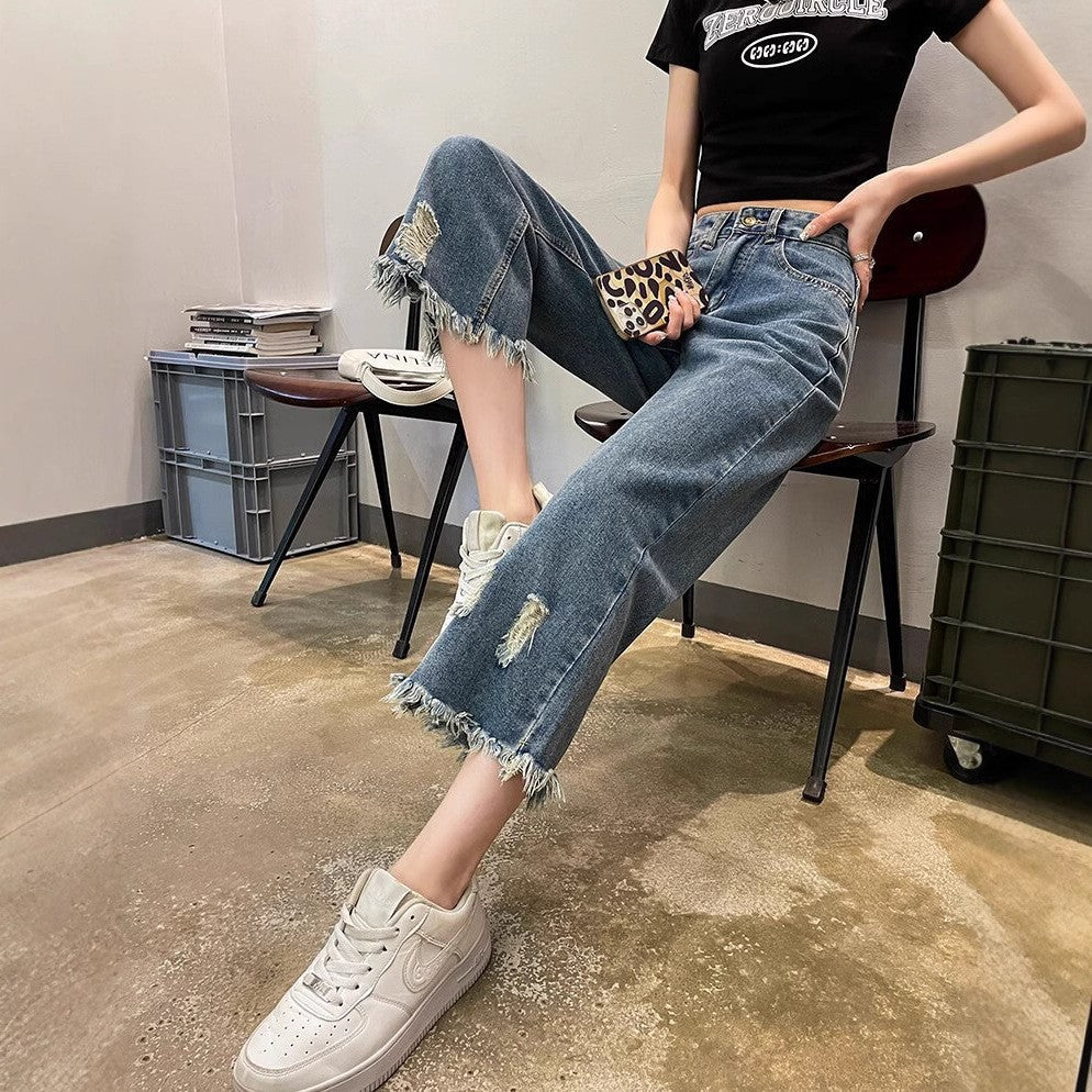 Mid-Rise Slim Fit Jeans