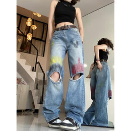 Mid-Rise Relaxed Fit Jeans